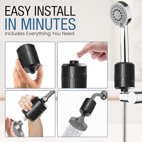 High Output Shower Filter