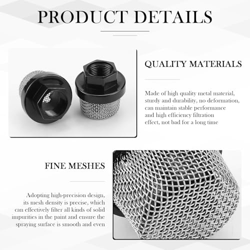 4Pcs Hose Inlet Strainer Filter
