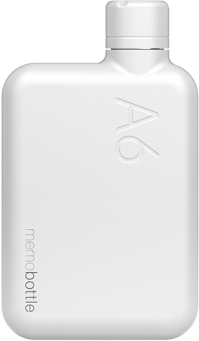 memobottle A6 Stainless Steel WHITE