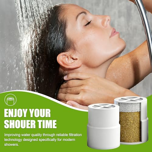 3 Pack Replacement Filter Compatible with JOLIE Shower Head Filter (3 Count)
