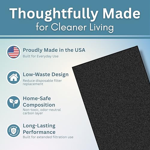 Activated Carbon Microwave Charcoal Filters (2 Count)