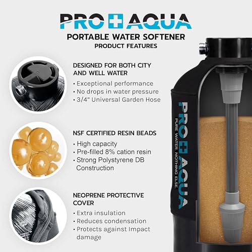 16 000 Grain Portable Water Softener for RV