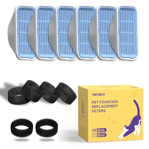 Cat Water Fountain Replacement Filters for 3.2L