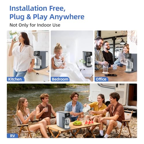 Countertop RO Water Filter System with Remineralization