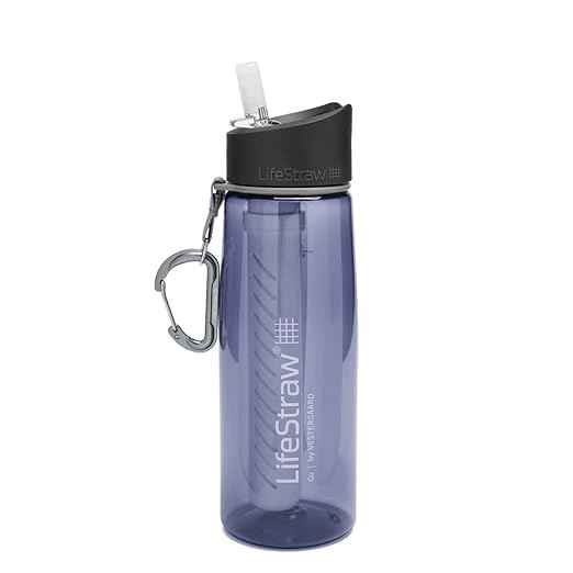 LifeStraw Go Bottle Navy Blue 22 oz