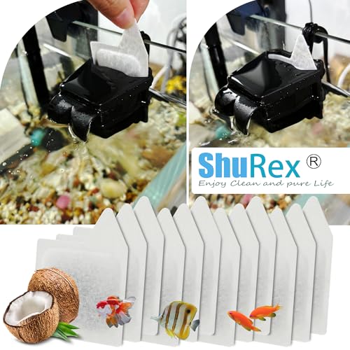 12Pcs XS Filter Cartridge for Tetra Whisper Extra Small Tanks Filter (12 Count)