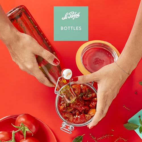 French Glass Swing Top Bottles (3 Count)