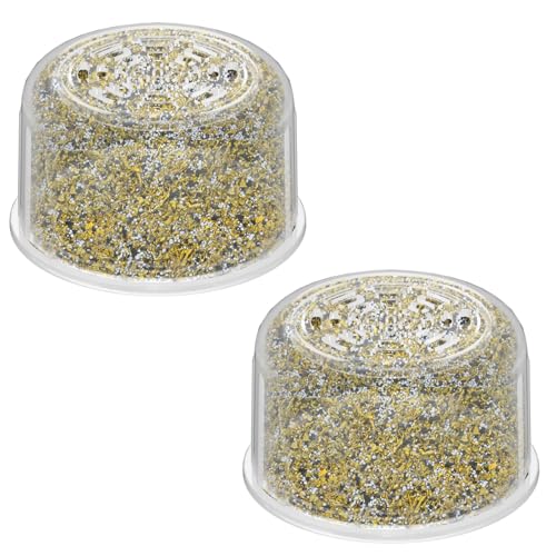 2 Pack Shower Head Filter Replacement Cartridge Compatible with All Canopy Fixed & Handheld Filtered Shower Head (2 Count)
