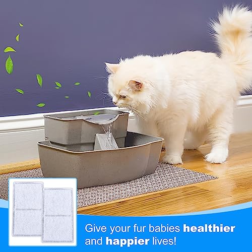 8 PCS Water Fountain Filter Compatible with Petsafe Drinkwell (8 Count)