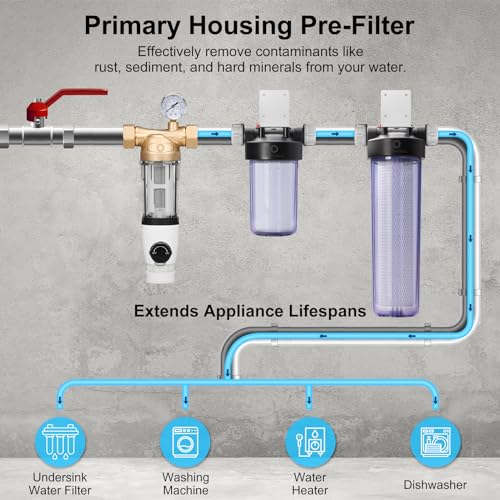 Spin Down Water Sediment Filter