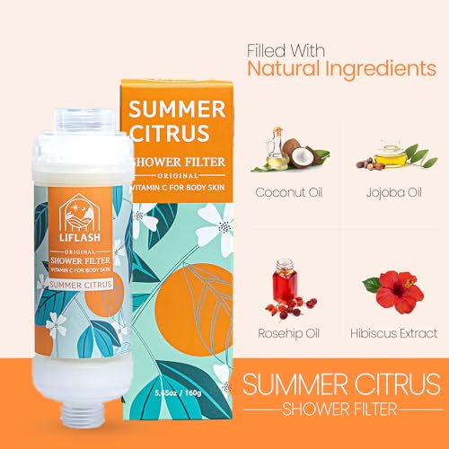 Vitamin C Shower Filter for Hard Water