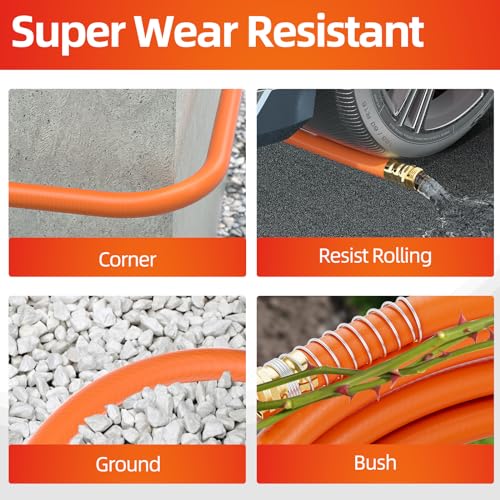 Garden Water Hose 200 ft x 3 (200 Foot)