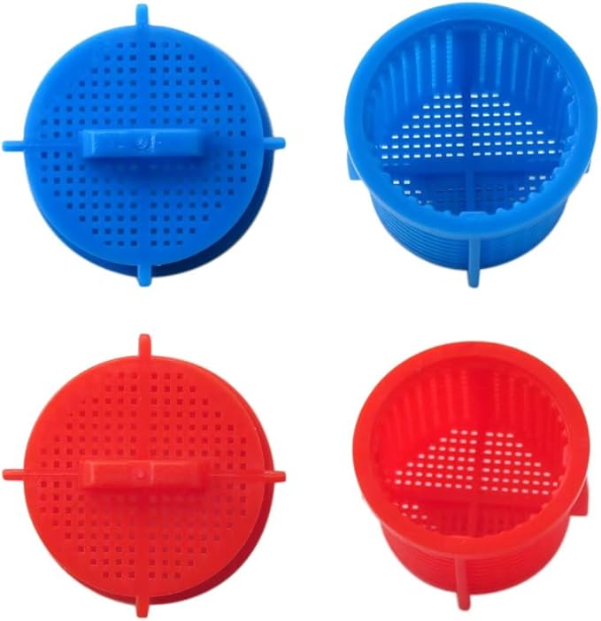 4 PK AGM73269501 Washer Water Inlet Valve Filter Screen Compatible for LG Washing Machine WM4370HWA, WM9500HKA, WM8100HVA, WM3070HRA/00, WM3360HVCA-ASSEECI, WM3360HVCA-ASSEEUS Models - AquaVibe