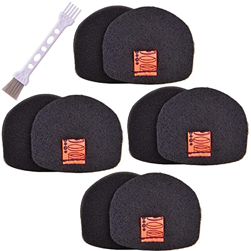 for Shark Cordless Handheld Vacuum UltraCyclone Pet Pro Plus Replacement Foam Felt Filters (4 Count)