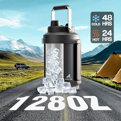 1 Gallon Insulated Water Bottle for Travel