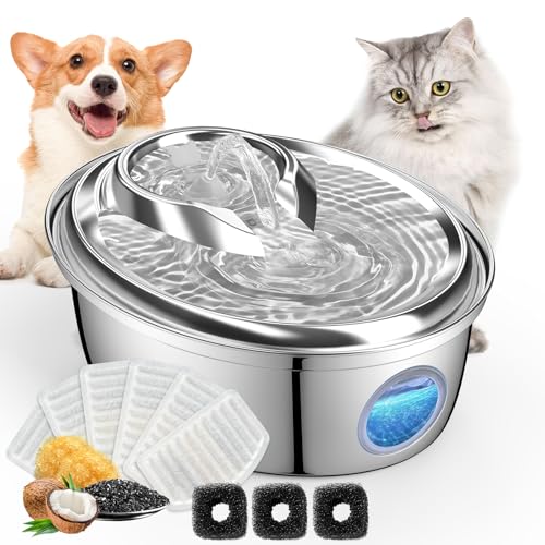 Stainless Steel Cat Water Fountain