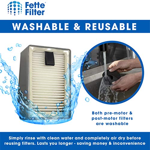 Filter Set Compatible with Bissell ICON Pet Cordless Stick Vacuums Compare to Part # 1621427 &1621616 & 1621064 & 2792 (4 Count)