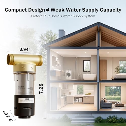 Spin Down Sediment Water Filter