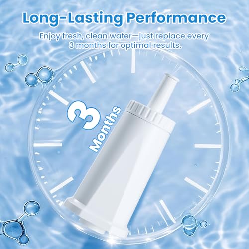 Water Filter for Breville Barista Touch Espresso Machine BES880 (6 Count)