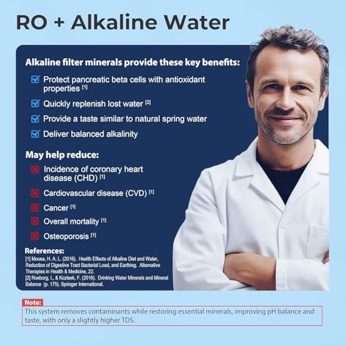 RO5004F AK UV Alkaline Reverse Osmosis Water Filter