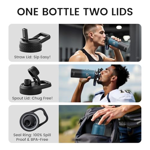 Insulated Water Bottle 40 oz