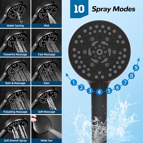 High Pressue All Metal 12" Rainfall Shower Head