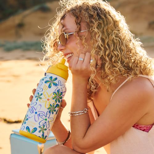 32oz Insulated Water Bottle with Pill Box