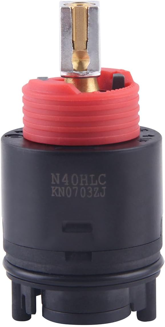 N40HLC Shower Cartridge Replacement for RK7300-CART-3P Pressure Balancing Cartridge, 40mm Compatible with Zurn Temp-Gard III Faucets and Valves, CUPC Certified, 1 Pack