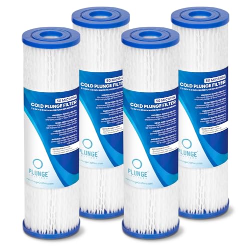Cold Plunge Water Filter Cartridges (4 Count)