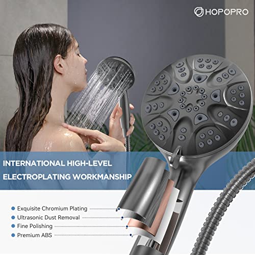 6 Mode High Pressure Handheld Shower Head Set