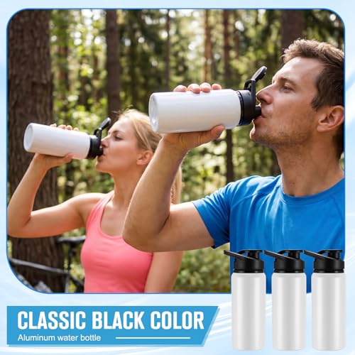 Aluminum Water Bottle Bulk (12 Count)