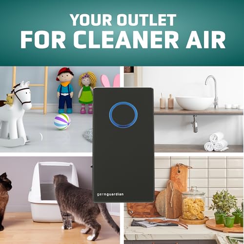 Germ Guardian GG1100B 7” Pluggable Small Air Purifier