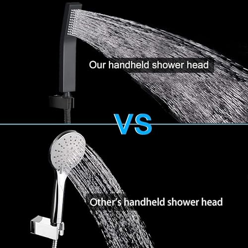 All Metal Rain Shower Heads with Handheld Spray Combo