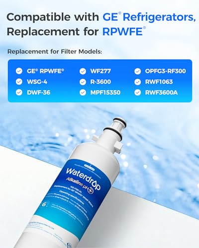 WD-F19C-AL Alkaline Water Filter Replacement for GE® RPWFE®