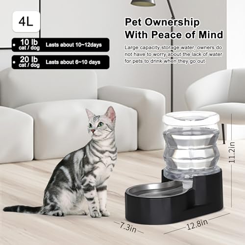 4L Gravity Cat Water Dispenser