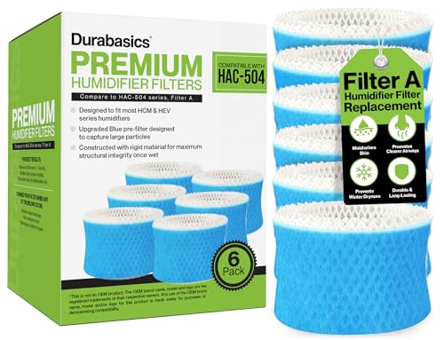 6 Pack of Premium Humidifier Filters Compatible with Honeywell Humidifier Filters HAC (4 Count)