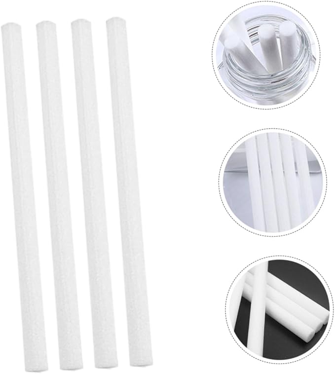 PRETYZOOM 200pcs Diffuser Sticks for Essential Oils Replaceable Humidifier Filter Sticks Non-Water Soluble for Improved Fragrance Distribution - AquaVibe