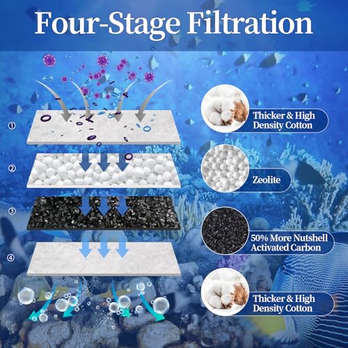 10 Pack EX Filter Cartridges Aquariums (10 Count)
