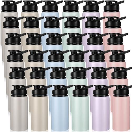 Aluminum Water Bottle Bulk (36 Count)
