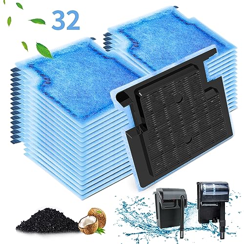 32 Pack Rite Size A Filter Cartridges Compatible with MarineLand