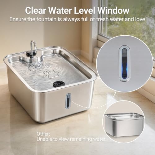 4.5Gal 17L Pet Water Fountain