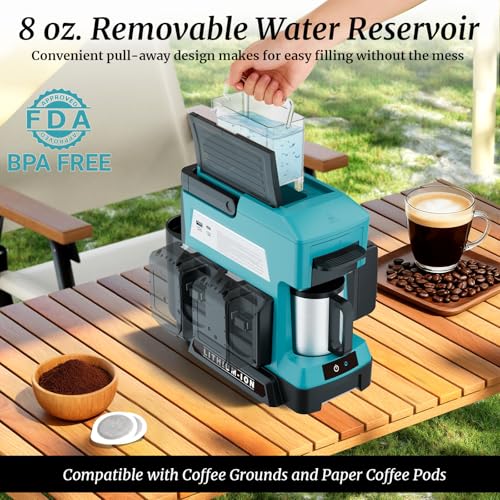 Cordless Coffee Maker for Makita 18V Battery