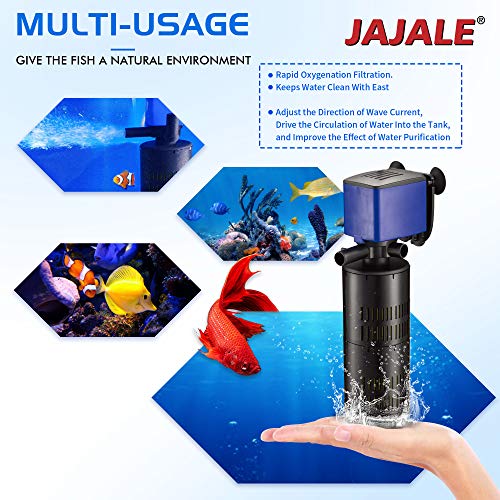 320 GPH Internal Filter Submersible Pump
