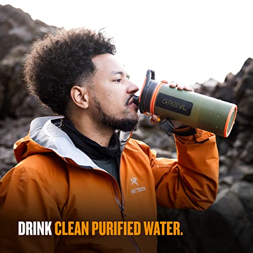 GeoPress 24 oz Water Purifier & Water Filter Bottle