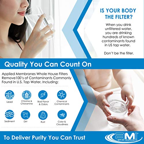 3 Stage Whole House Water Filter System