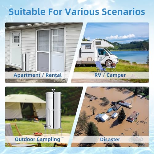 Ultra Filtration Gravity Water Filter System