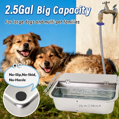 2.5 Gallon Automatic Dog Water Dispenser