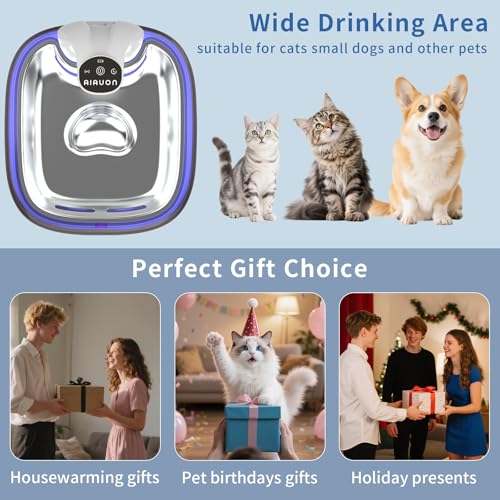 Cat Water Fountain Cordless 118oz