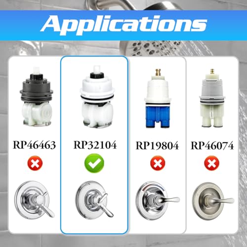 RP32104 Shower Cartridge Compatible with Delta Monitor 1700 Series