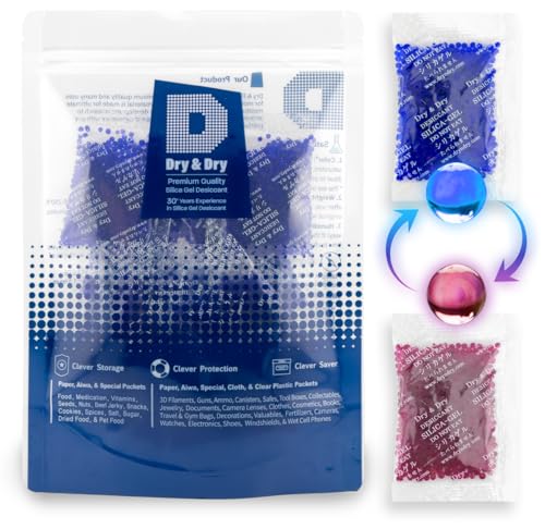 10 Gram Blue Indicating Silica Gel Packs